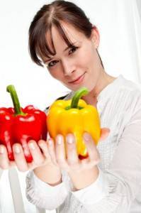 Schlechte Essgewohnheiten und gesunde Ernährung