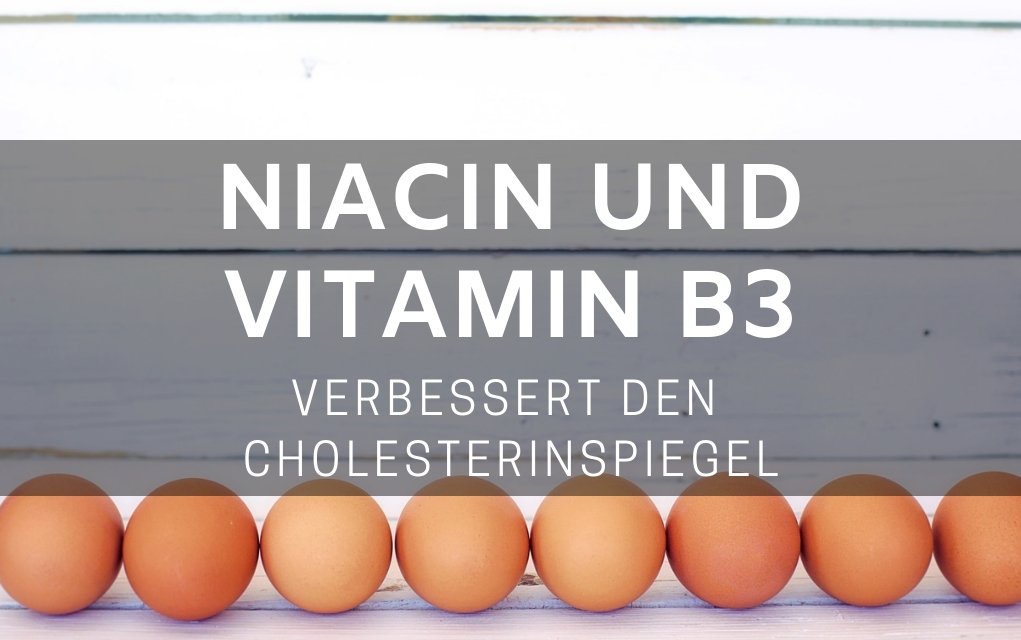 Niacin und Vitamin B3 verbessert den Cholesterinspiegel